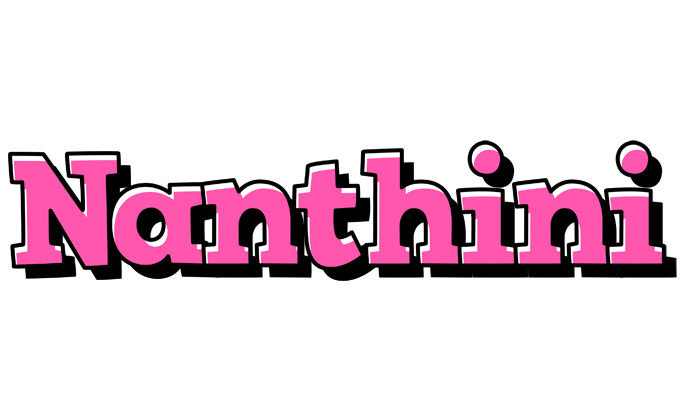 Nanthini girlish logo