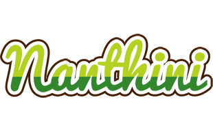 Nanthini golfing logo