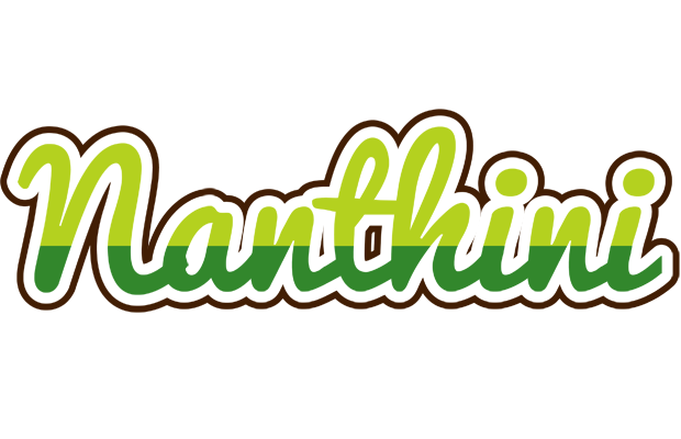 Nanthini golfing logo
