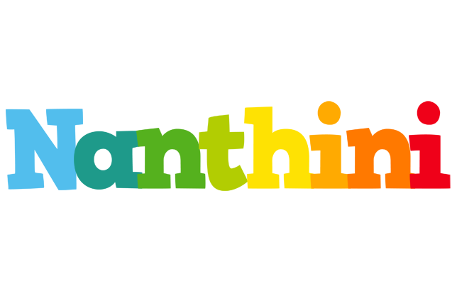 Nanthini rainbows logo
