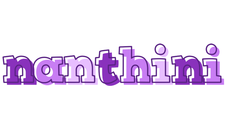 Nanthini sensual logo