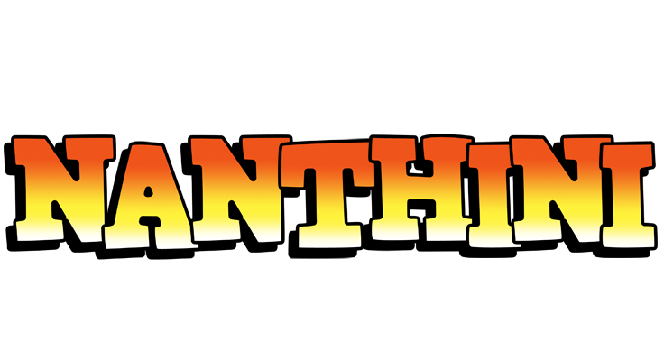 Nanthini sunset logo