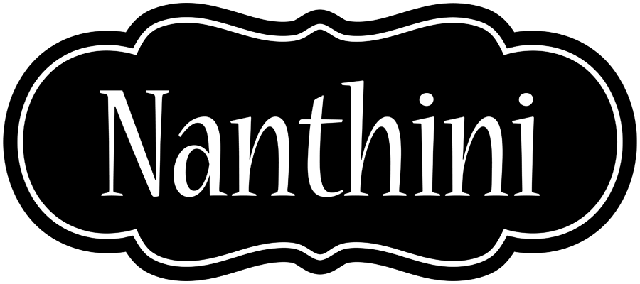 Nanthini welcome logo