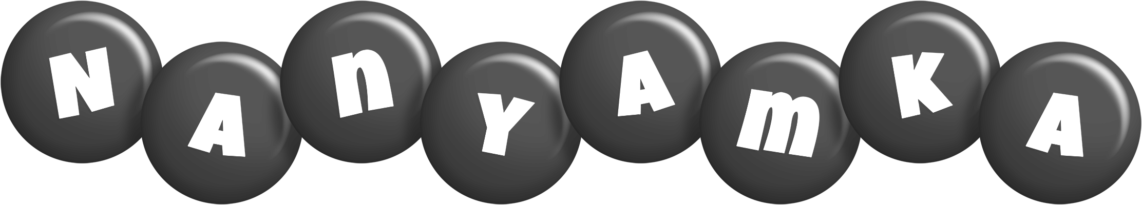 Nanyamka candy-black logo