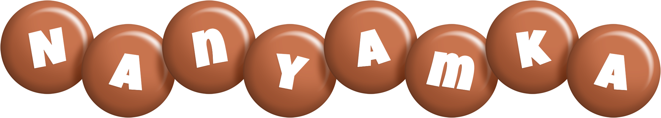 Nanyamka candy-brown logo