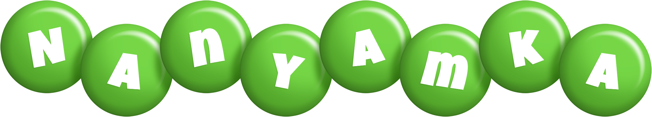 Nanyamka candy-green logo