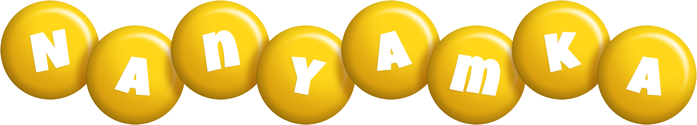 Nanyamka candy-yellow logo