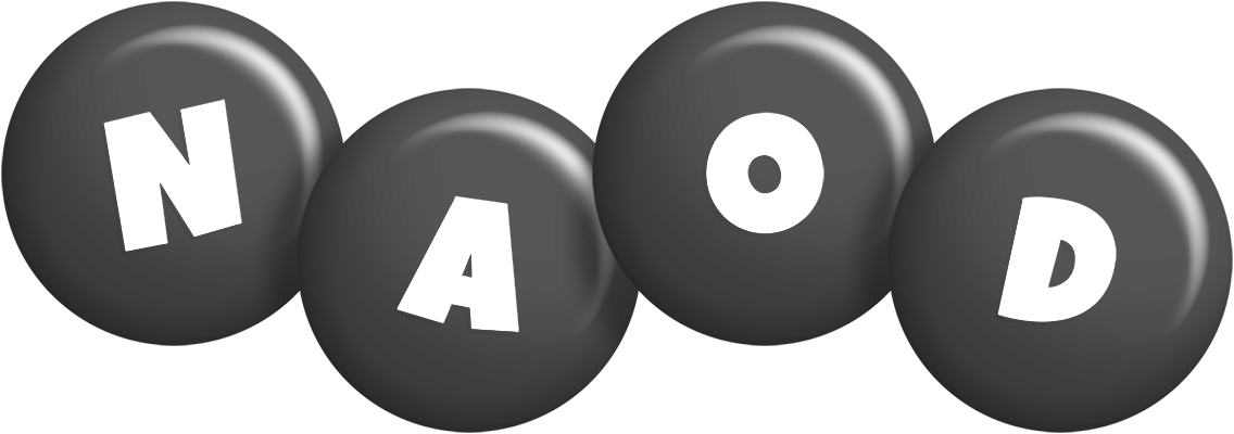 Naod candy-black logo