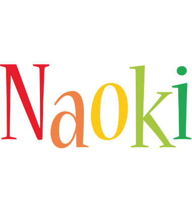 Naoki birthday logo