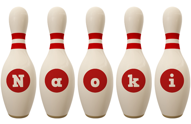 Naoki bowling-pin logo