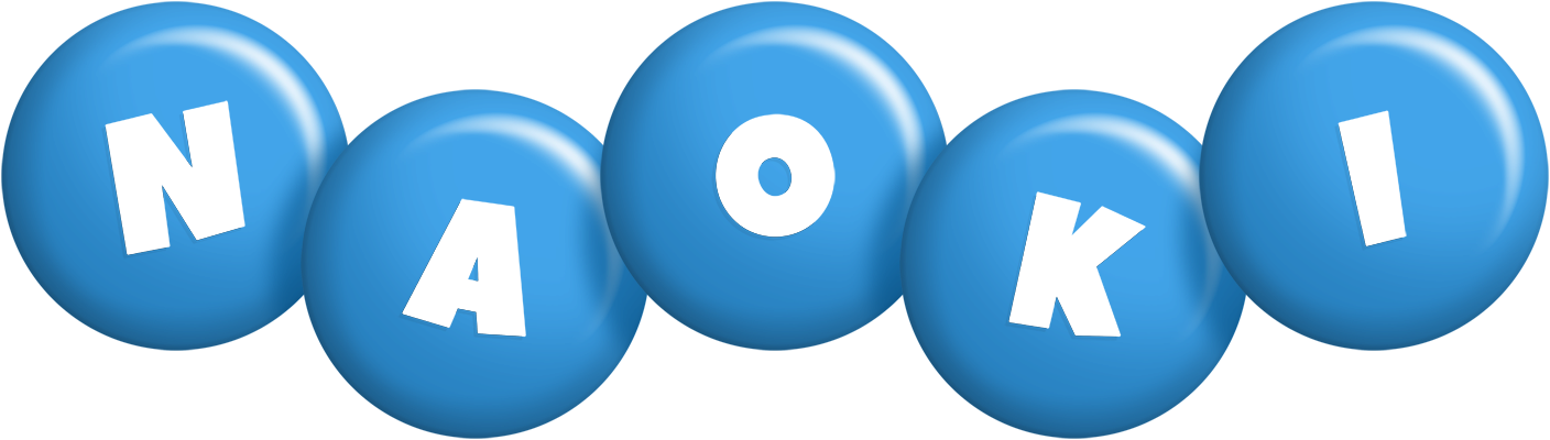 Naoki candy-blue logo