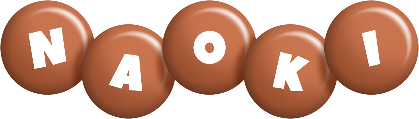 Naoki candy-brown logo