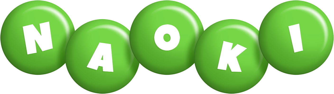 Naoki candy-green logo