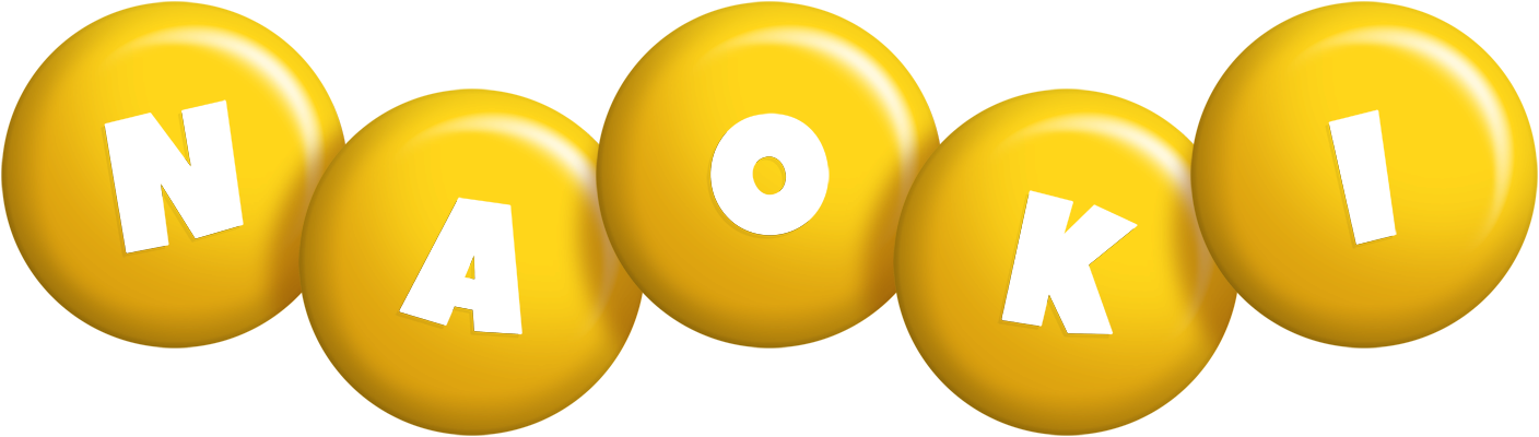 Naoki candy-yellow logo