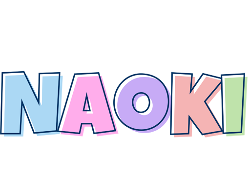 Naoki pastel logo