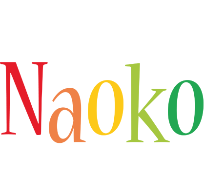 Naoko birthday logo