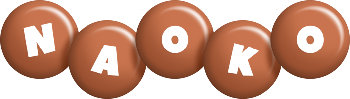 Naoko candy-brown logo