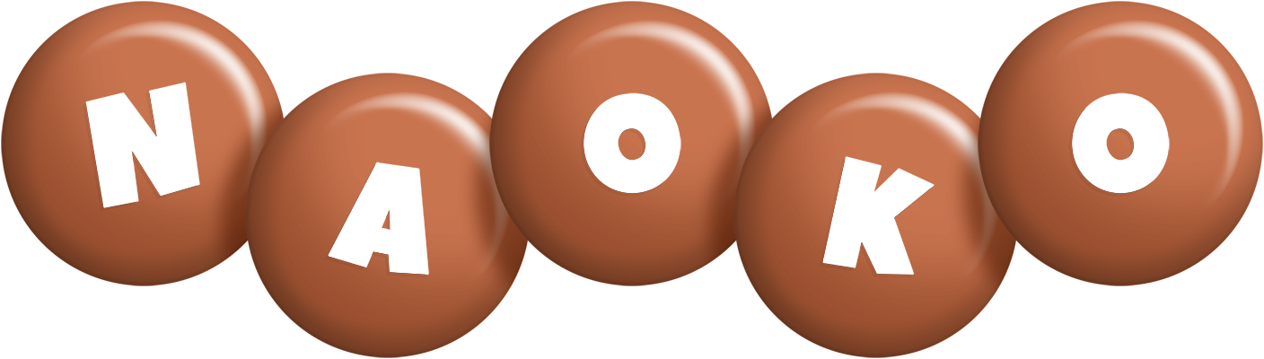 Naoko candy-brown logo