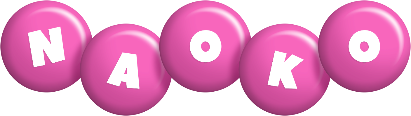 Naoko candy-pink logo