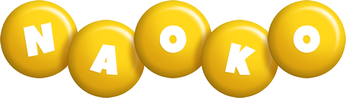 Naoko candy-yellow logo