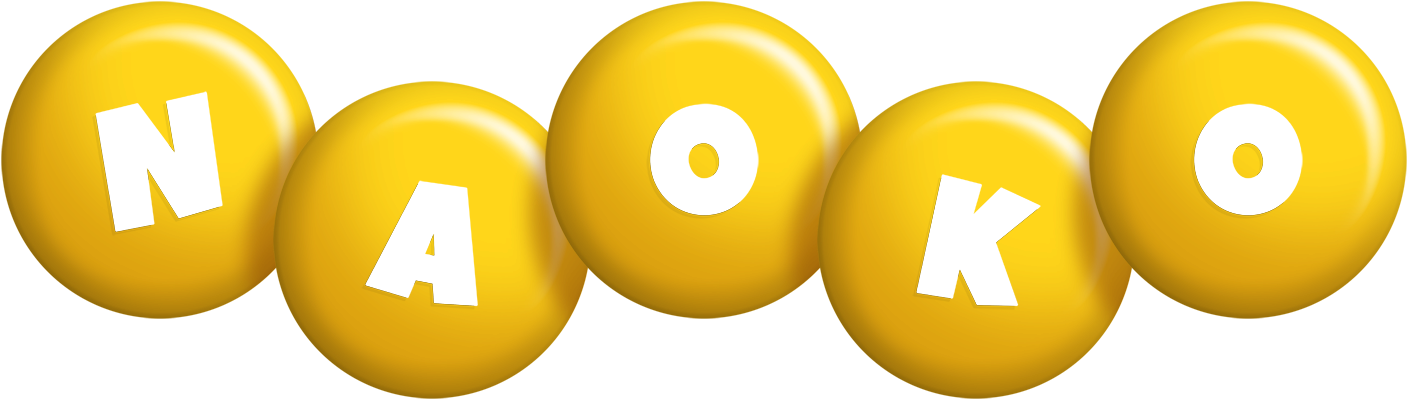 Naoko candy-yellow logo