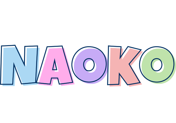 Naoko pastel logo