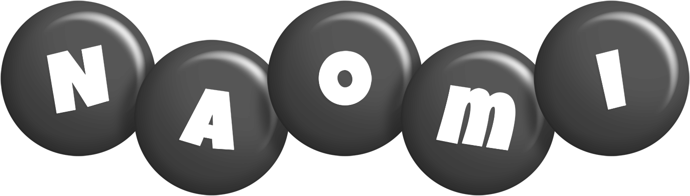Naomi candy-black logo