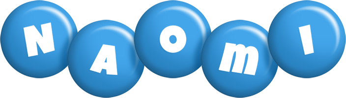 Naomi candy-blue logo