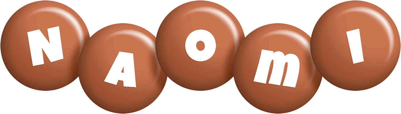 Naomi candy-brown logo