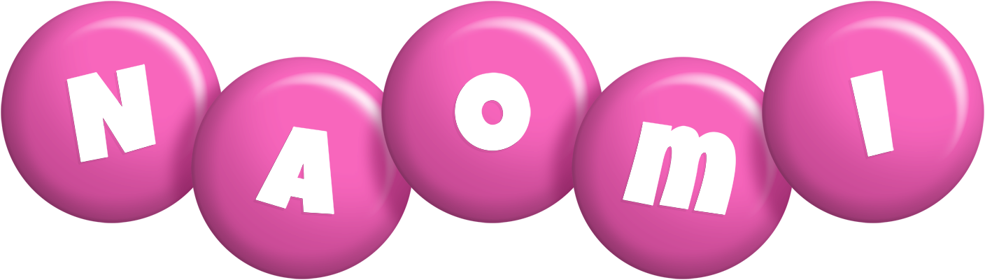 Naomi candy-pink logo