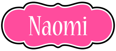 Naomi invitation logo