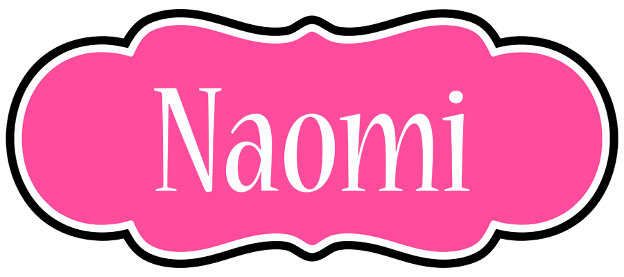 Naomi invitation logo