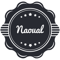 Naoual badge logo