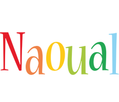 Naoual birthday logo