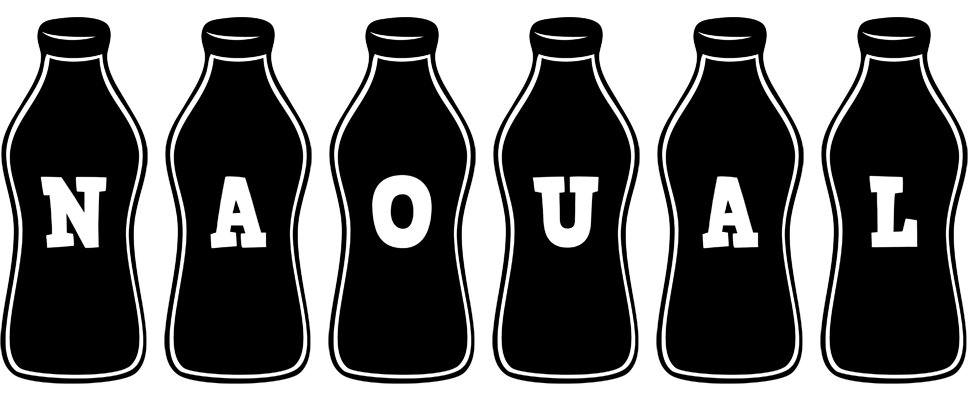 Naoual bottle logo