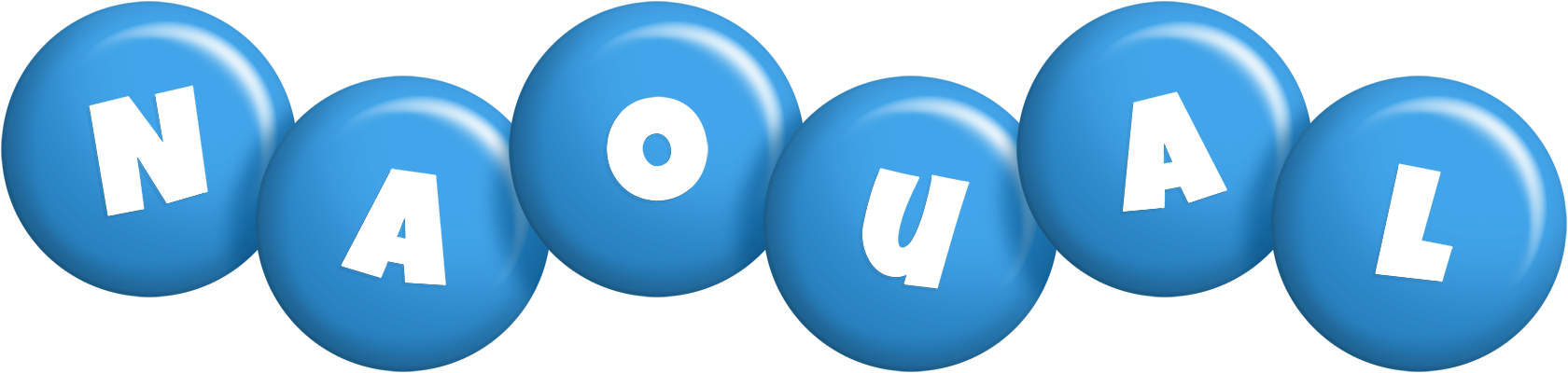 Naoual candy-blue logo