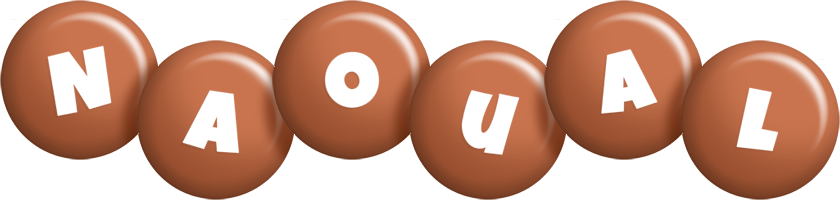 Naoual candy-brown logo