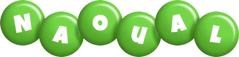 Naoual candy-green logo