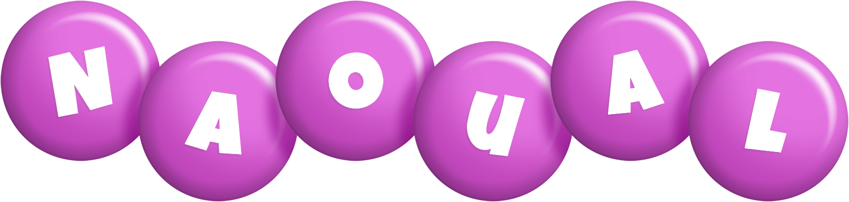 Naoual candy-purple logo