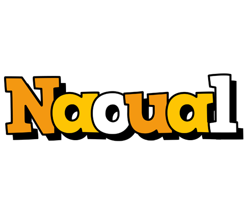 Naoual cartoon logo