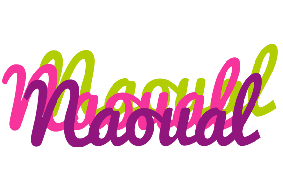 Naoual flowers logo