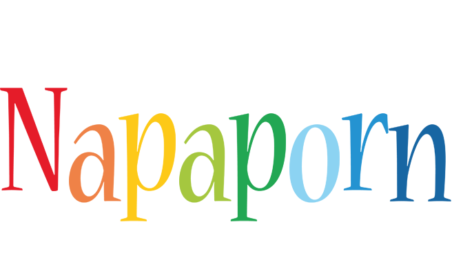 Napaporn birthday logo
