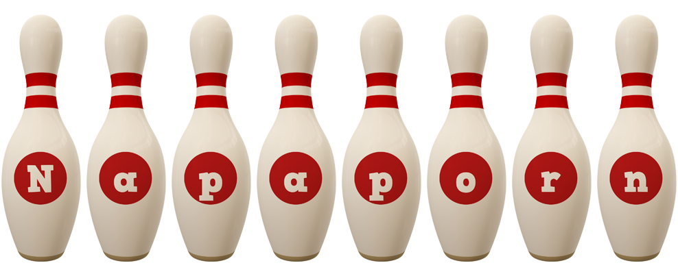 Napaporn bowling-pin logo