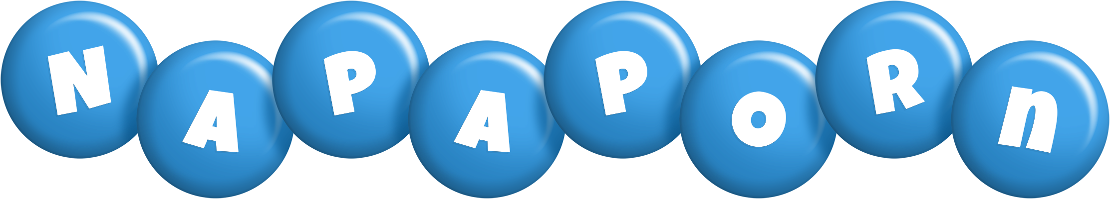 Napaporn candy-blue logo