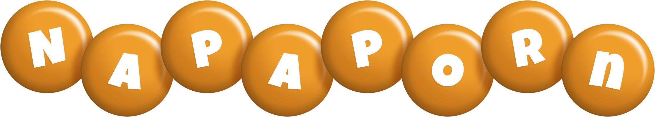 Napaporn candy-orange logo