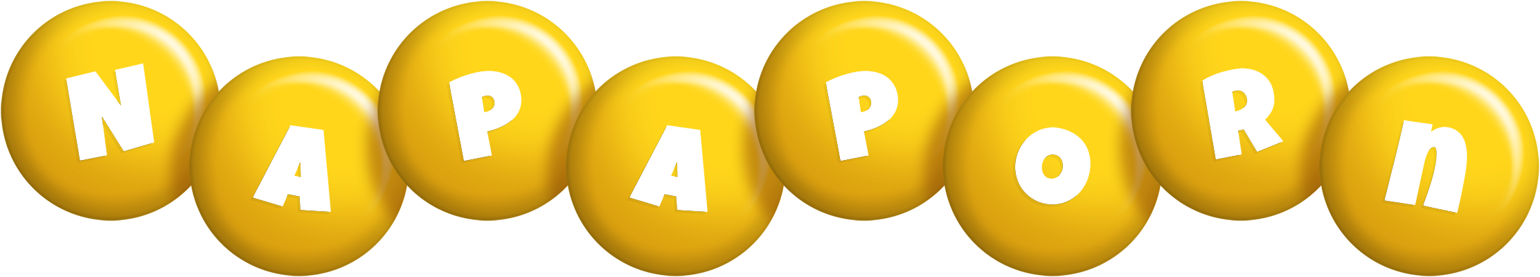 Napaporn candy-yellow logo