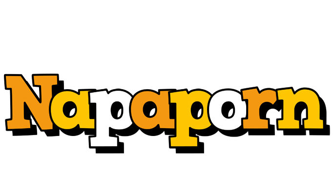 Napaporn cartoon logo