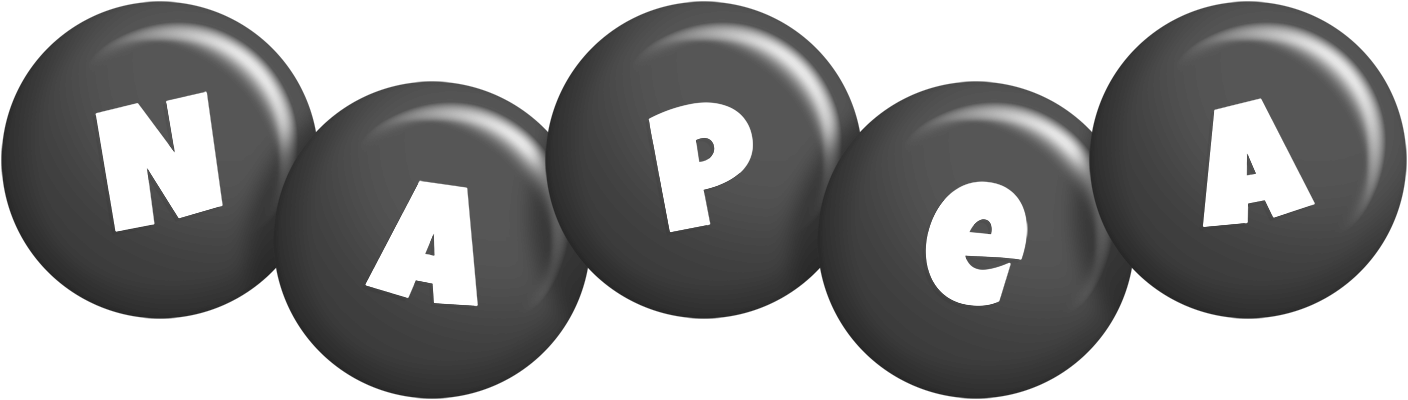 Napea candy-black logo
