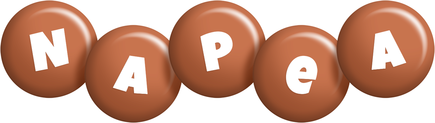 Napea candy-brown logo