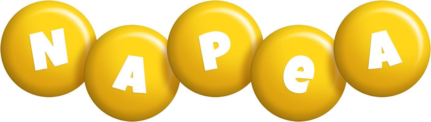 Napea candy-yellow logo